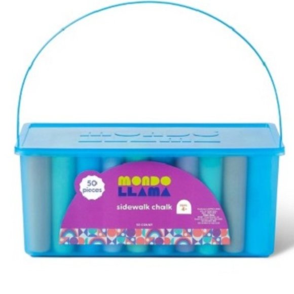 Mondo Llama™ 50 Count Sidewalk Chalk Set - Picture 1 of 2
